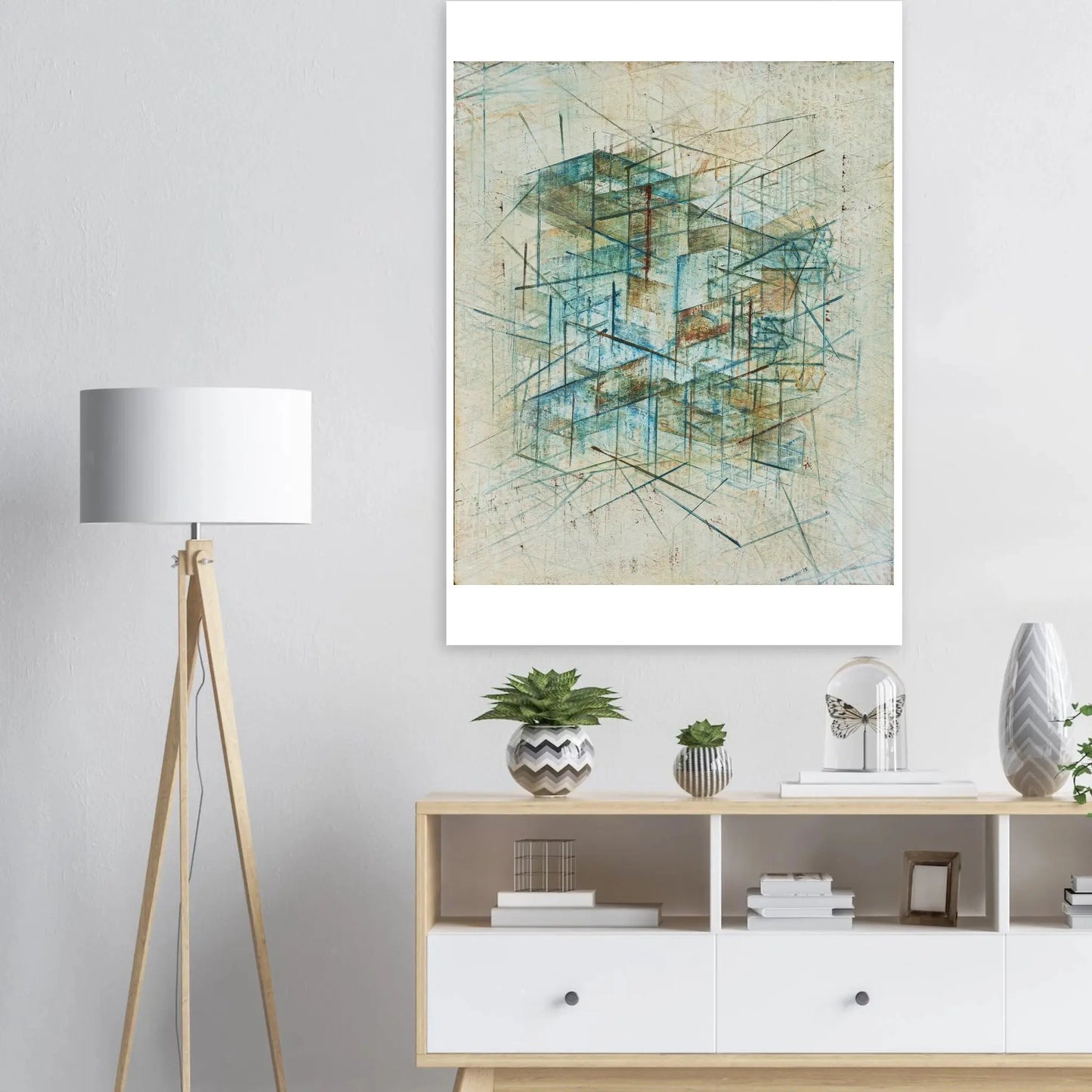 Discover the Unique Cianotipo I, Art Print - RAYMUNDO Art Studio