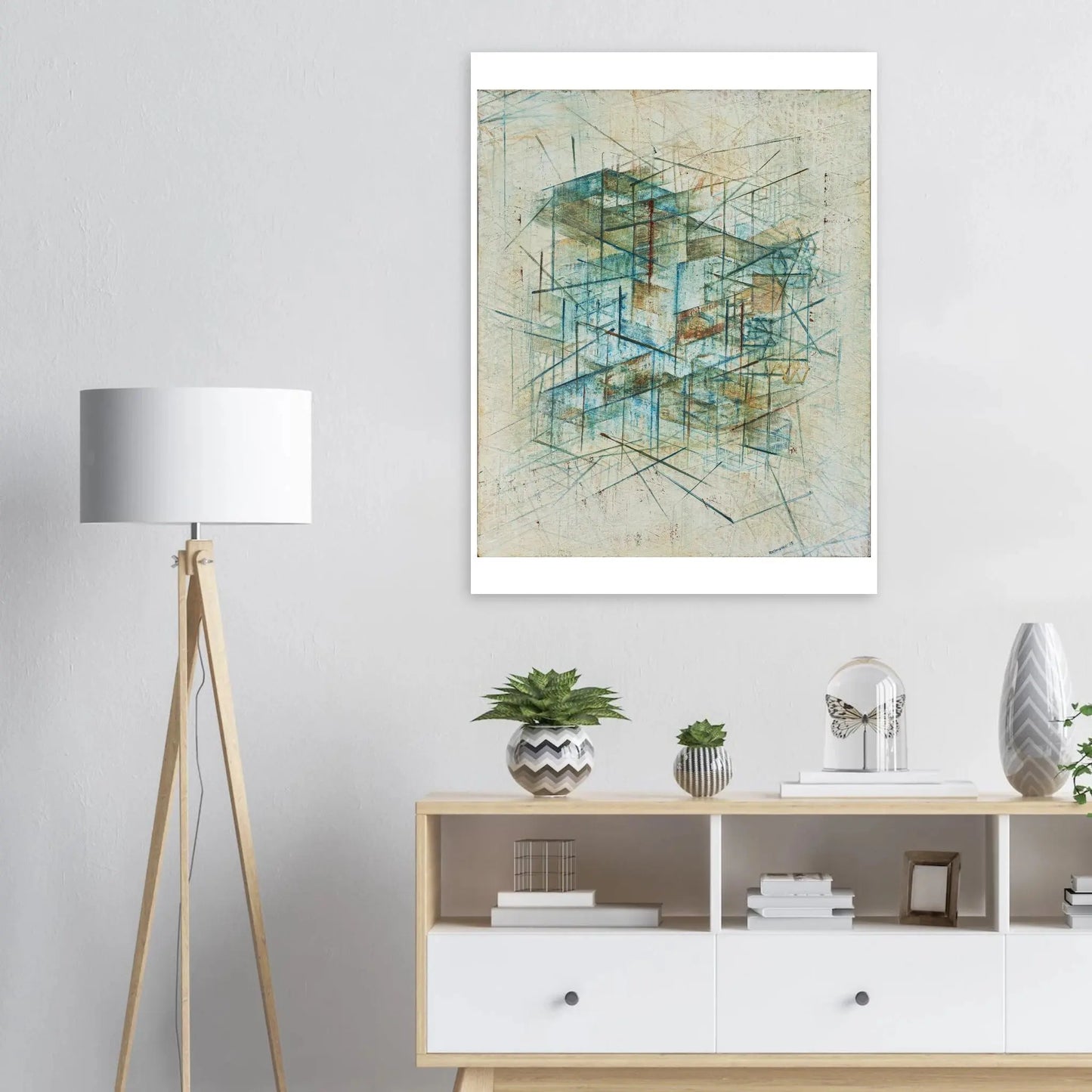 Discover the Unique Cianotipo I, Art Print - RAYMUNDO Art Studio