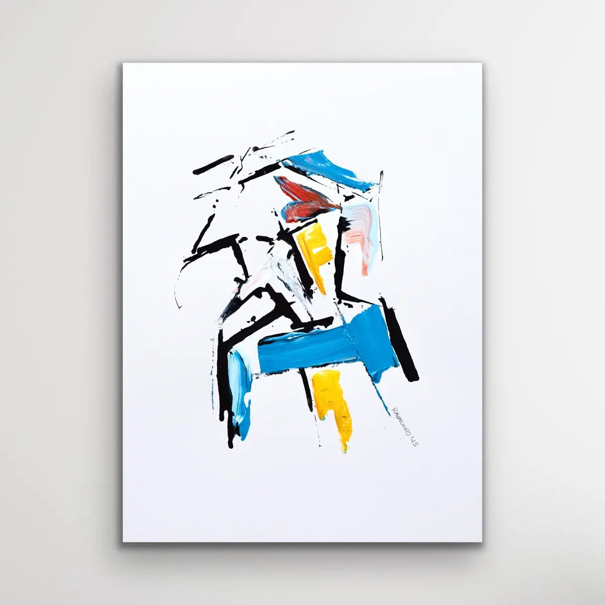 Far West -12 x 16 Original Ink & Acrylic on Paper RAYMUNDO Art Studio