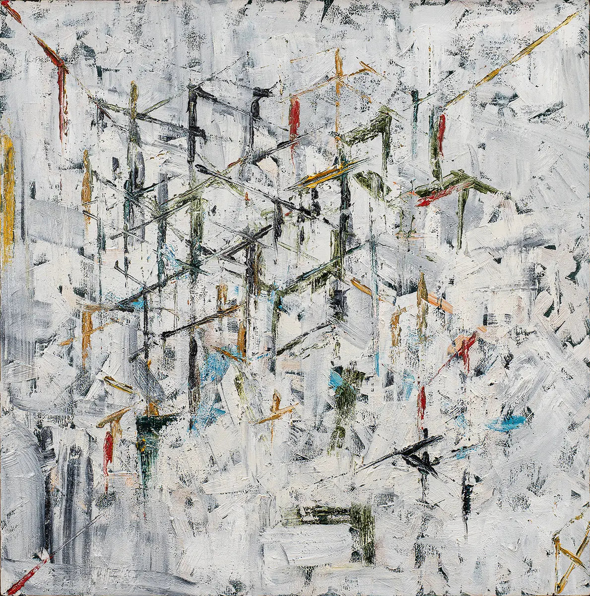 abstract canvas wall art