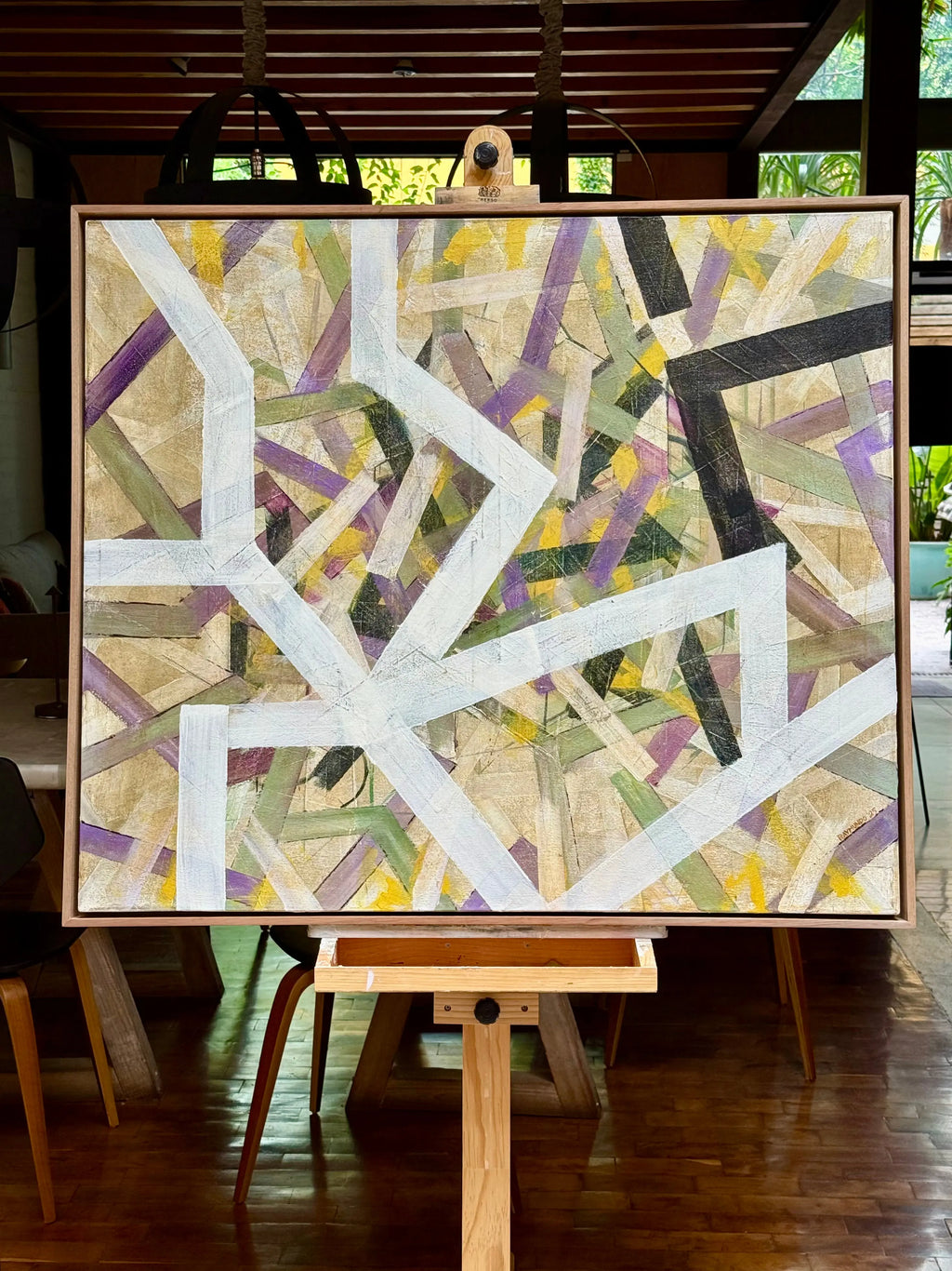 Abstract painting abstract wall art frontal