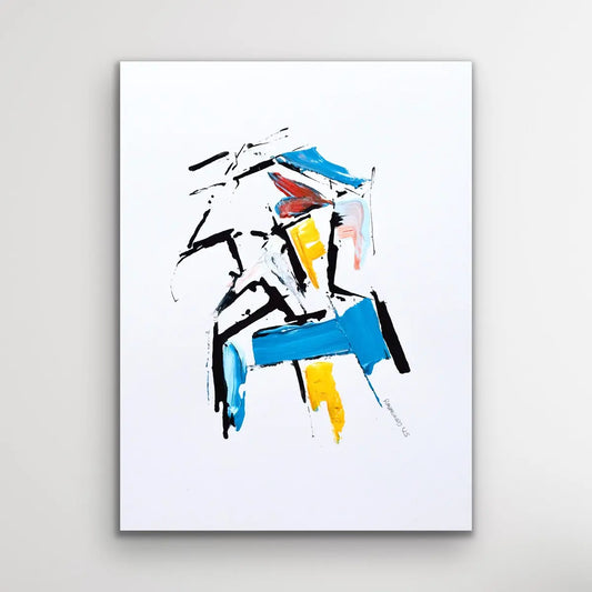 Far West -12 x 16 Original Ink & Acrylic on Paper RAYMUNDO Art Studio