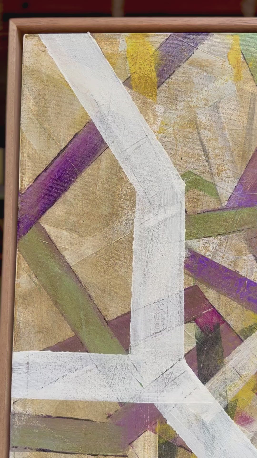 Abstract wall art, large abstract wall art, frontal.