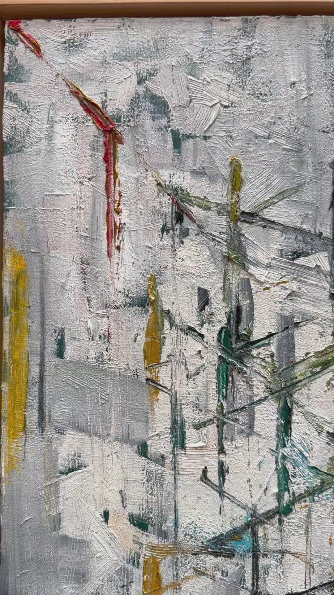 Abstract Canvas Wall Art: Barrio Mix