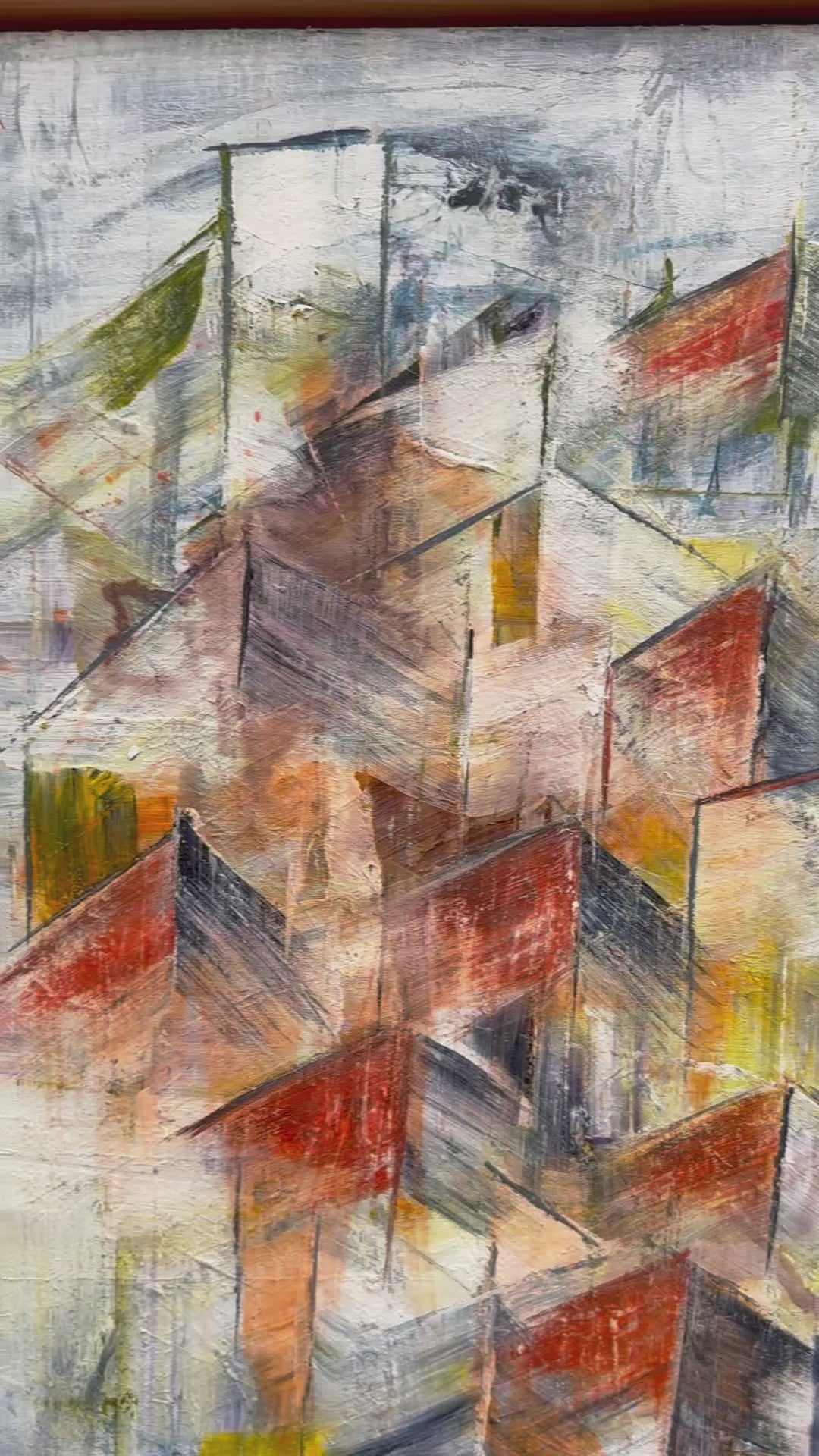 Balcones I - Abstract Painting